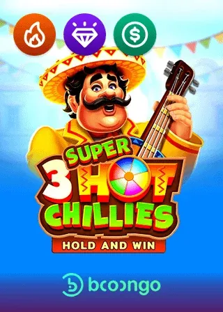 3 Super Hot Chillies spelautomat av 3Oaks