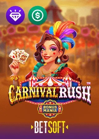 Carnival Rush spelautomat av Betsoft